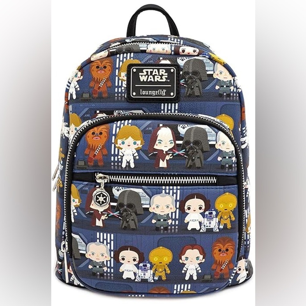 Loungefly star wars battle station chibi backpack